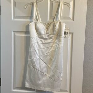 New Trixxi white dress size 7